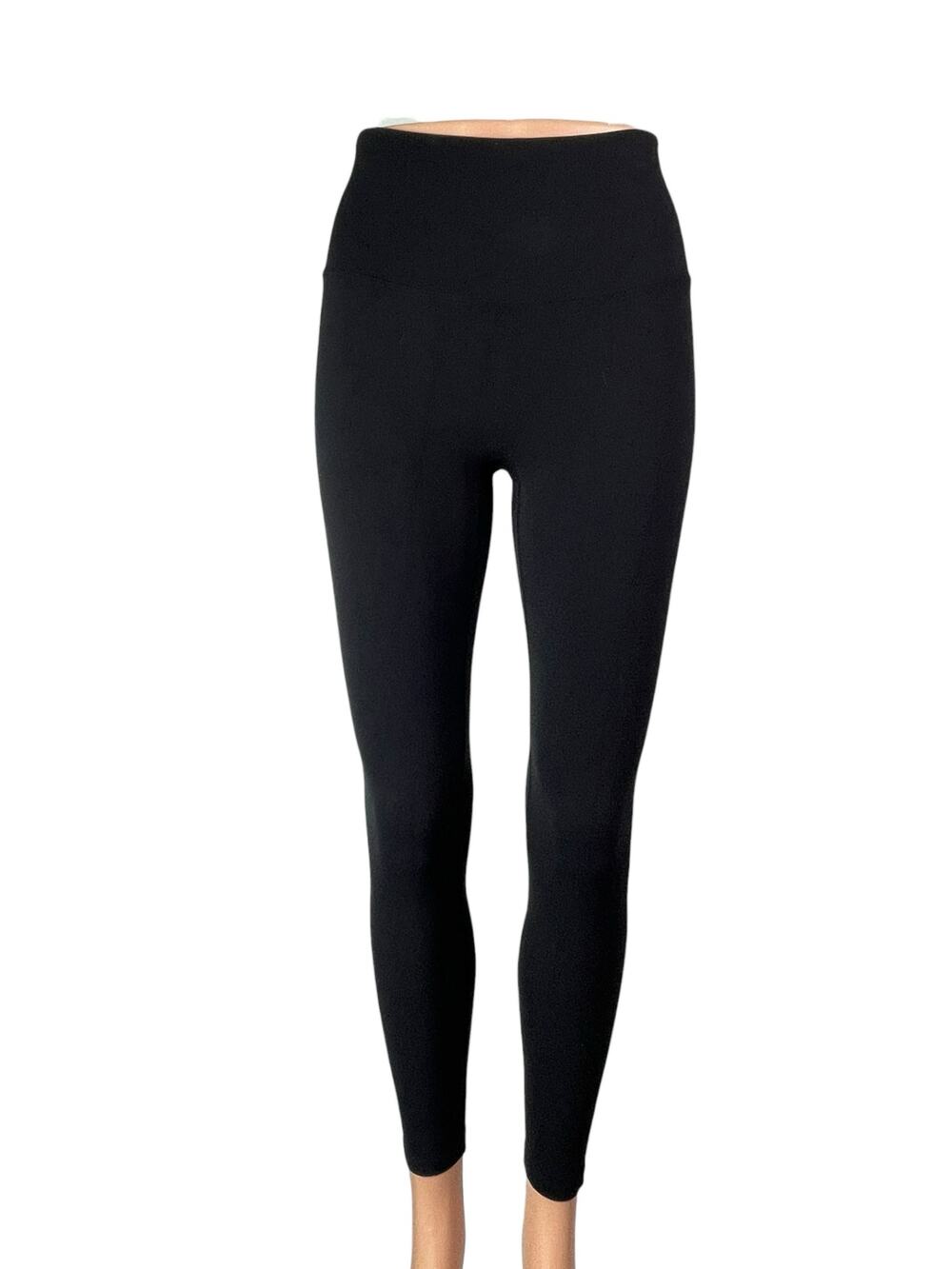 Andar Women's Black Mid Rise Skinny Yoga Athletic Activewear Leggings Pants Sz 6